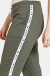 Zivame Friends Knit Poly Loungewear Bottom - Rifle Green — thumbnail 5